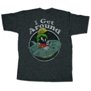Looney Tunes Marvin the Martian Get Around Men's T shirt M Clothing