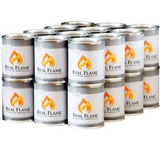 Real Flame Gel Fuel   13 oz Cans   24 Pack —