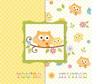 Creative Converting Baby Shower Happi Tree 25 Count Enhanced Invitations Kitchen & Dining