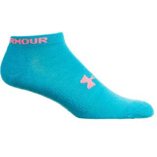 Under Armour Neon No Show Sock   6 Pack