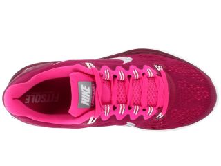 Nike Lunarglide+ 5 Raspberry Red/Pink Foil/Summit White