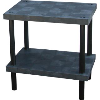 Vestil Plastic Workbench — Solid Top, 36in.W x 24in.D x 36in.H, Model# WBT-S-3624  Work Surfaces   Stands