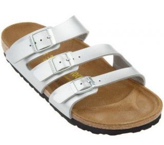 Birkenstock Adjustable Triple Strap Comfort Sandals —