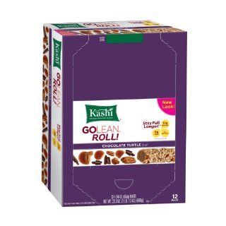 Kashi GOLEAN Roll Chocolate Turtle Roll, 12   1.94 Ounce Bars  Snack Food  Grocery & Gourmet Food