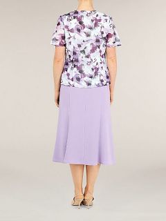 Eastex Viola floral print blouse Purple