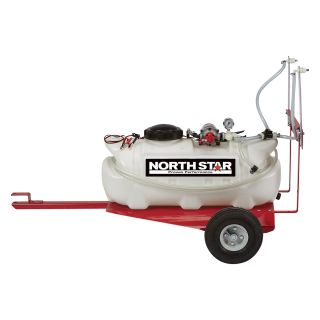 NorthStar Towable Boom Broadcast and Spot Sprayer — 16 Gallon, 2.2 GPM, 12 Volt  Broadcast   Spot Sprayers