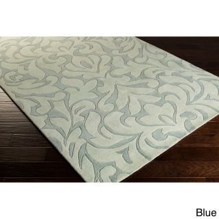 Candice Olson Modern Classics Hand tufted Contemporary Floral Wool Rug (33 X 53)
