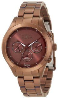 Invicta Women's 12468 Angel Brown Dial Brown Ion Plated Stainless Steel Watch Invicta Watches