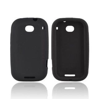 BLACK For Motorola Bravo MB520 Silicone Skin Case Cover Cell Phones & Accessories