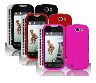 Importer520 3in1 Combo Rubberized Coating Snap on Hard Plastic Case Cover for HTC myTouch 4G Slide (T Mobile) Cell Phones & Accessories