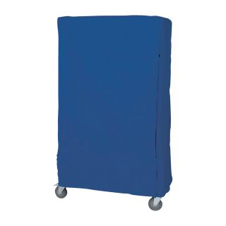 Quantum Wire Cart Cover — 24in.W x 48in.L x 63in.H, Blue Nylon, Velcro Closure, Model# CC244863  Wire Cart Covers