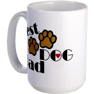  Best Dog Dad Large Mug Large Mug   Standard Multi color Kitchen & Dining
