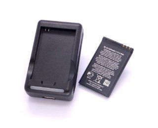 CyberTech Wall Charger & Extra Replacement Battery 1430mAh for Nokia Lumia 521 T mobile and 520 AT&T Cell Phones & Accessories