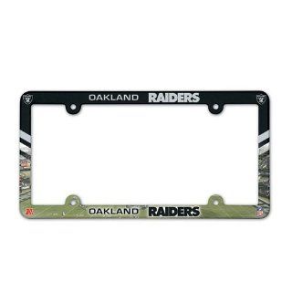 NFL Oakland Raiders License Plate Frame (2 Pack)  Automotive License Plate Frames  Sports & Outdoors