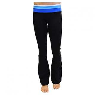 Alo Reversible Tiered Waistband Pants  Women's   Black/Lapis