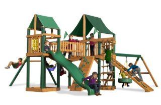 Pioneer Peak Play Set Canopy Canvas Green Sunbrella Toys & Games