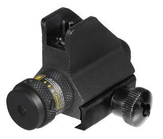 UTG Low Profile Removable Front Sight and Red Laser Combo  Airsoft Gun Sights  Sports & Outdoors