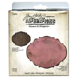 Sizzix Movers and Shaper Repositionable Magnetic Die By Tim Holtz   Baroque