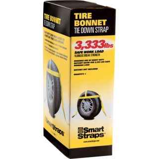SmartStraps Car Tire Tie-Down Replacement Strap — 10,000-Lb. Capacity, Model# 850  Ratchet Tie Down Straps
