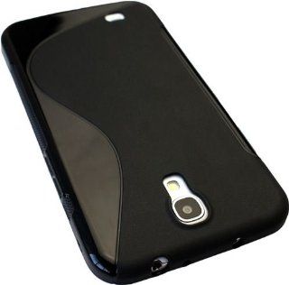 New Black Gel Skin / Cover / Case for the Samsung Galaxy Mega 6.3 i9200 / i9205 Also known as Samsung SGH i527 for AT&T Cell Phones & Accessories