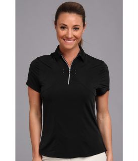 DKNY Golf Barbara S/S Top Womens Short Sleeve Knit (Black)