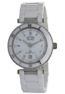 Oceanaut CM1C2604  Watches,Womens White MOP Dial White Ceramic, Casual Oceanaut Quartz Watches