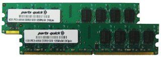 2GB Kit 2 X 1GB DDR2 Desktop Memory for Dell XPS 200 XPS 210 XPS 400 XPS 600 XPS 700 XPS 710 XPS 710 H2C PC2 4200 240 pin 533MHz DIMM RAM (PARTS QUICK BRAND) Computers & Accessories