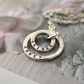 mummy and baby necklace by posh totty designs boutique