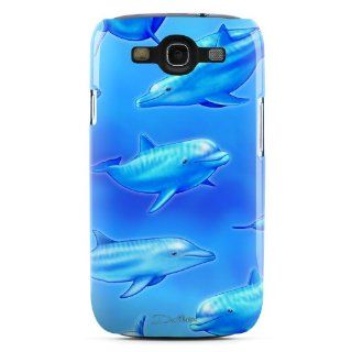 Swimming Dolphins Design Clip on Hard Case Cover for Samsung Galaxy S3 GT i9300 SGH i747 SCH i535 Cell Phone Cell Phones & Accessories