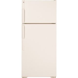 GE 15.67 cu ft Top Freezer Refrigerator (Bisque)