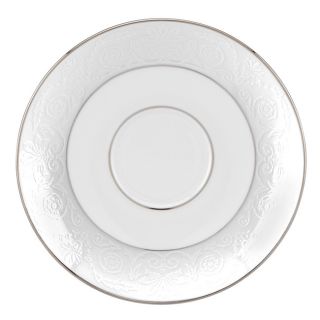 Lenox White And Platinum Artemis Saucer