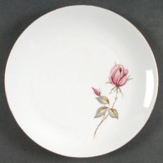 Johann Haviland Summer Rose Salad Plate, Fine China Dinnerware   Pink/Yellow Ros