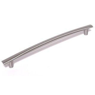 Contemporary 11.625 inch Round Arch Stainless Steel Finish Cabinet Bar Pull Handles (set Of 10)