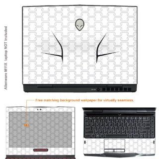 Protective Decal Skin Sticker for Alienware M11X case cover M11x 533 Computers & Accessories