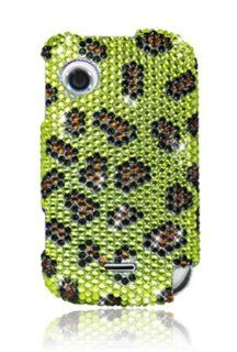 Huawei M735 Full Diamond Graphic Case   Leopard (Free HandHelditems Sketch Universal Stylus Pen) Cell Phones & Accessories