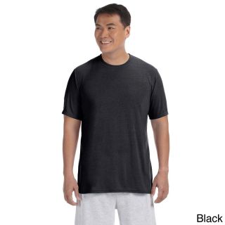 Gildan Mens Short Sleeve Performance T shirt Black Size XXL