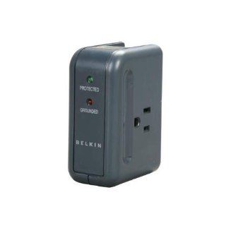 Belkin F9H220 TVL DL 2 Outlet 540 joules Travel Surge Protector w/ Hidden Swivel Plug Electronics