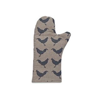 chickens single oven mitt by rawxclusive