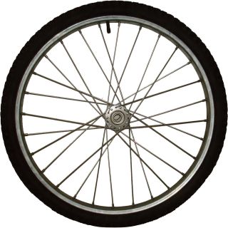 Marathon Tires Pneumatic Tire on Spoked Ball Bearing Wheel — 24in. x 2.125in.  Pneumatic Spoked Wheels