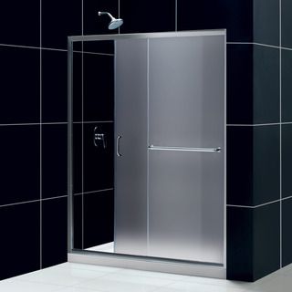 Dreamline Infinity Z Sliding Shower Door/ 30x60 inch Shower Base