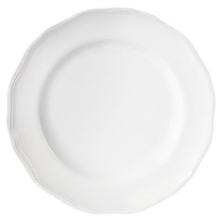 Threshold™ Scallop Porcelain Dinner Plate   White