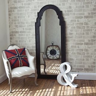 tall dark studded mirror by decorative mirrors online