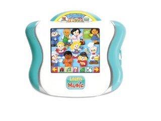 Fisher Price Learn Through Music Touchpad Software   Little People's Discovering The Neighborhood Toys & Games