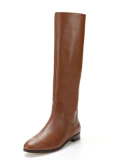 Romy Basic Stacked Heel Riding Boot by Ava & Aiden