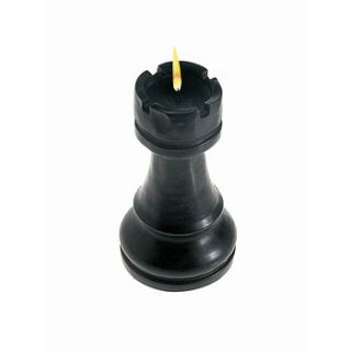 chess rook candle by out there interiors