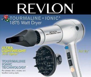 Revlon RV544 1875 Watt Tourmaline Ionic Lightweight Dryer  Hair Dryers  Beauty