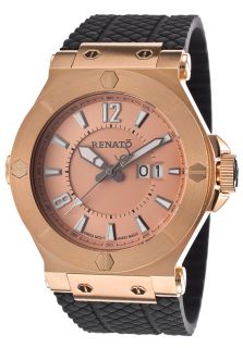 Renato WR RG WRU R519  Watches,Mens Wilde Beast Rose Tone Steel Case Rose Tone Dial, Limited Edition Renato Quartz Watches
