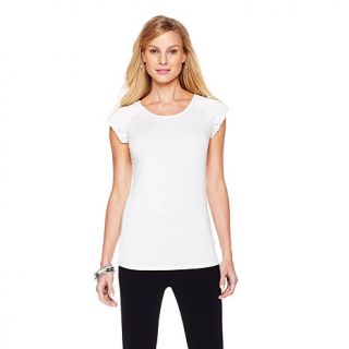 CARMEN Carmen Marc Valvo Petal Sleeve Top