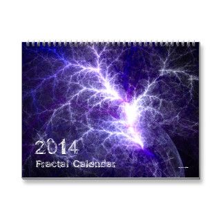 2014 Fractal Art Calendar Wall Calendar