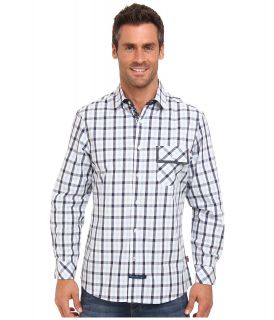 English Laundry New Castle Mens Long Sleeve Button Up (Navy)